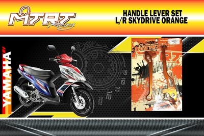 HANDLE LEVER Set  L/R  Skydrive  ORANGE MTRT (updated)