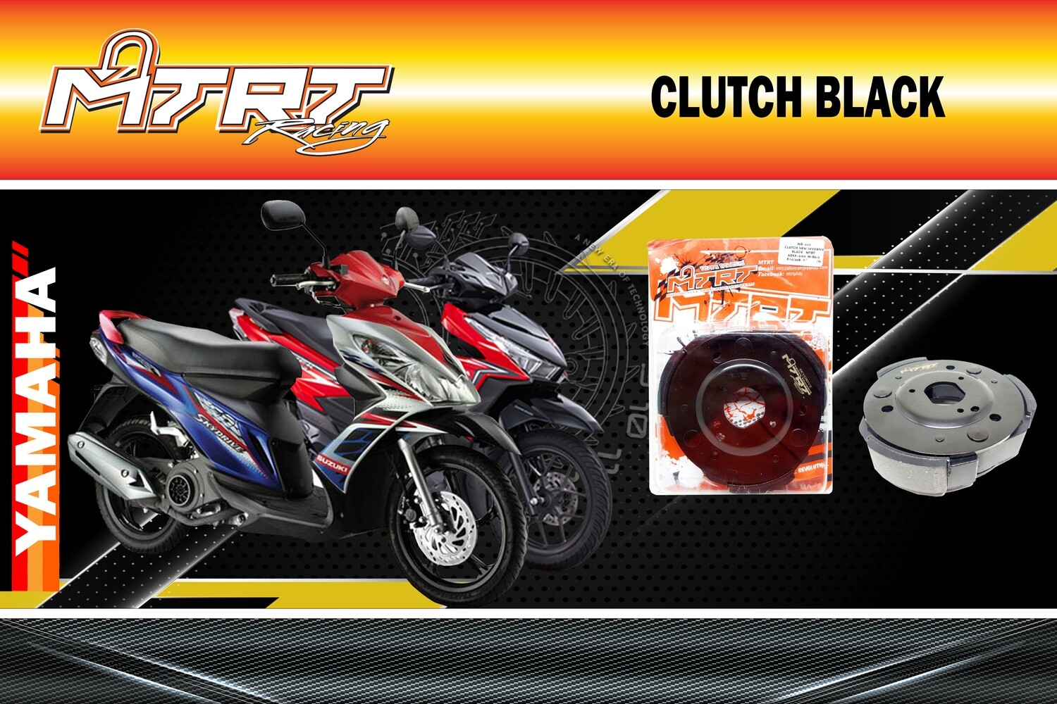 CLUTCH BLACK
