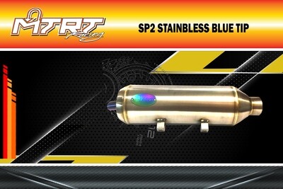 SP2 PIPE STAINLESS blue tip MTRT CANISTER ONLY