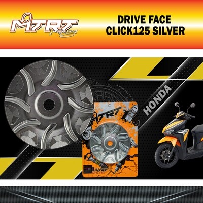 DRIVE FACE CLICK125 SILVER MTRT