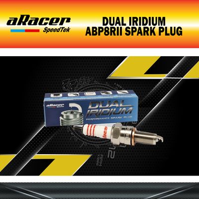 ARACER speedtek DUAL IRIDIUM ABP8RII SPARK PLUG