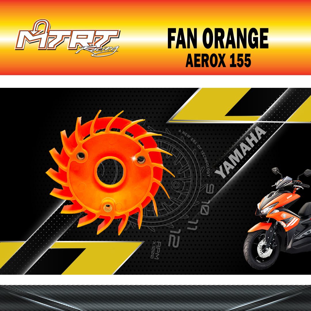 FAN AEROX155 ORANGE MTRT