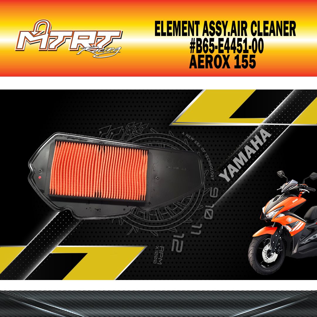 ELEMENT ASSY. AIR CLEANER #B65-E4451-00  AEROX YAMAHA