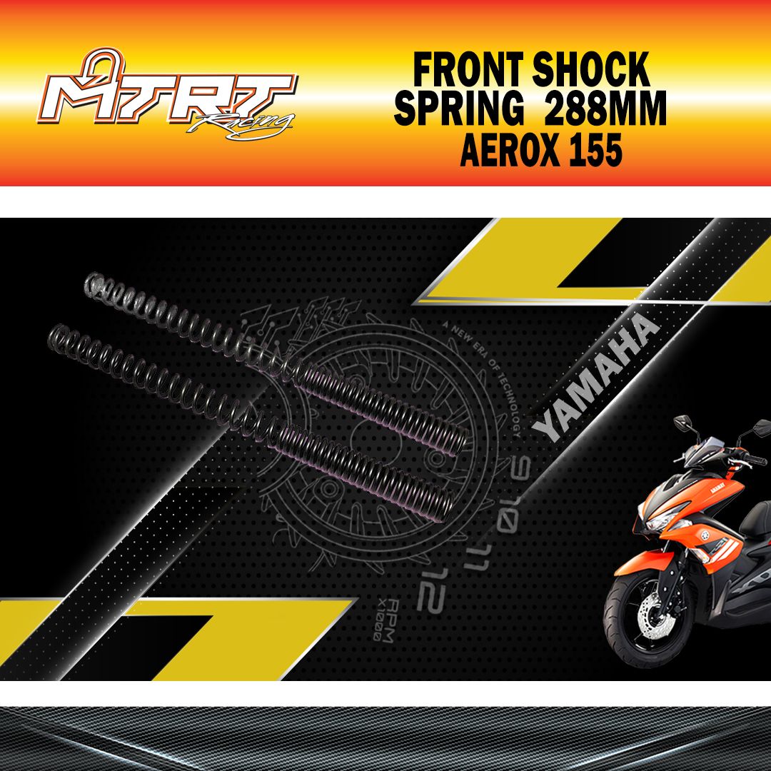 MTRT FRONT SHOCK SPRING SNIPER 288MM