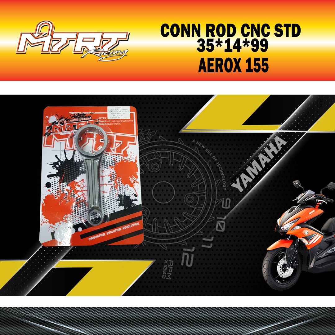 CONN ROD NMAX/AEROX155/SNIPER CNC STD. MTRT  35*14*99