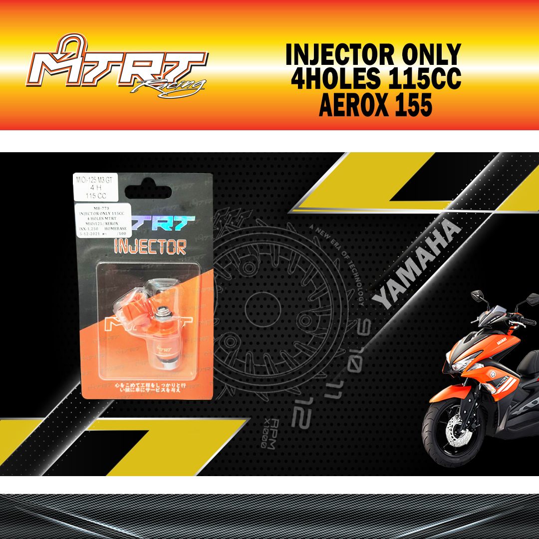 INJECTOR ONLY 4HOLES  MIOi125/Aerox155  115CC MTRT