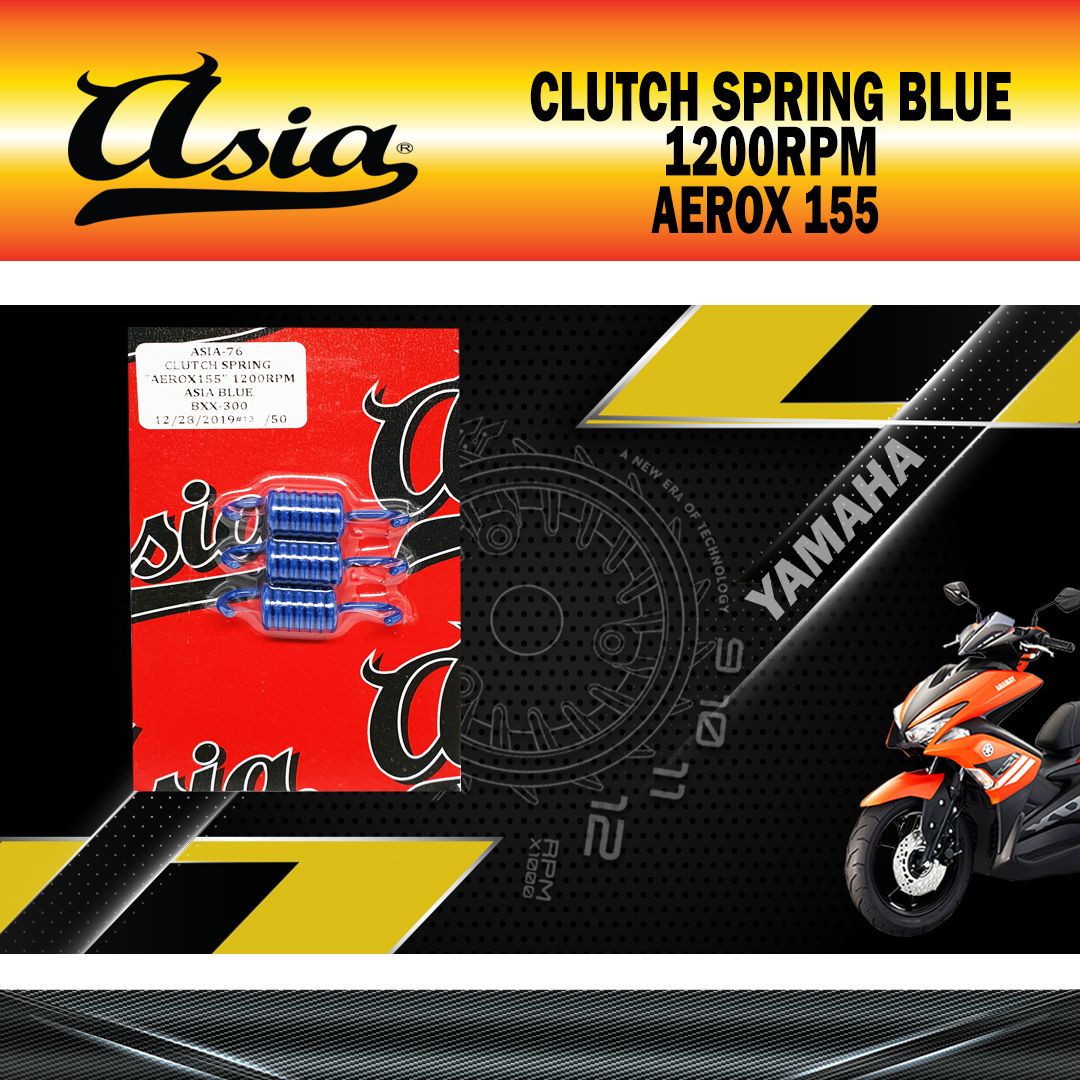 CLUTCH SPRING AEROX155 1200RPM  ASIA BLUE