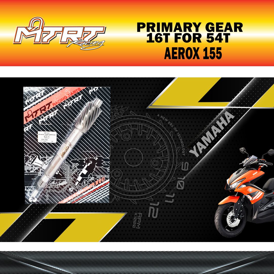 PRIMARY GEAR 16T AEROX155/NMAX FOR 54T MTRT
