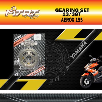 MTRT GEARING SET AEROX 13/38t