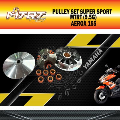 PULLEY SET SUPER SPORT Version  AEROX155/NMAX2020   MTRT (9.5g) 4/30/2022