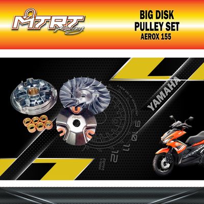 MTRT PULLEY SET FOR AEROX155/NMAX2020 v2.0