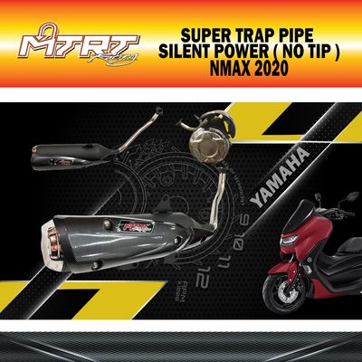 SUPER TRAP PIPE NMAX2020 MTRT SILENT POWER ( no tip
 )
