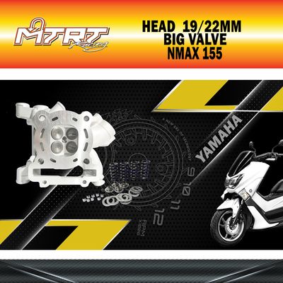 HEAD NMAX155 19/22MM MTRT BIG VALVE
