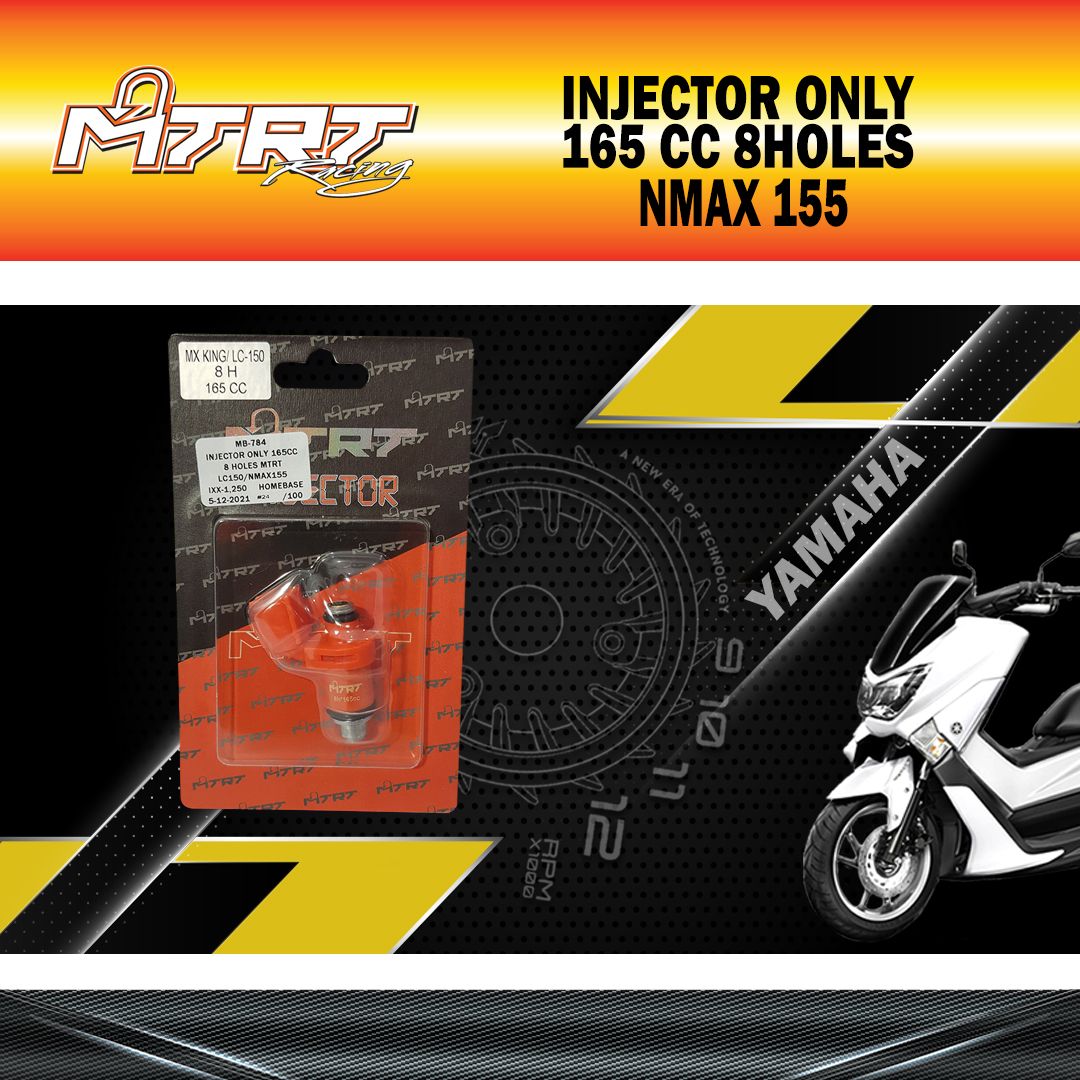INJECTOR ONLY 165CC 8HOLES  LC150/NMAX155/MXI   MTRT