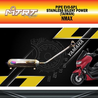 PIPE EVO-SP1 NMAX2020  STAINLESS MTRT SILENT POWER (TAIWAN)