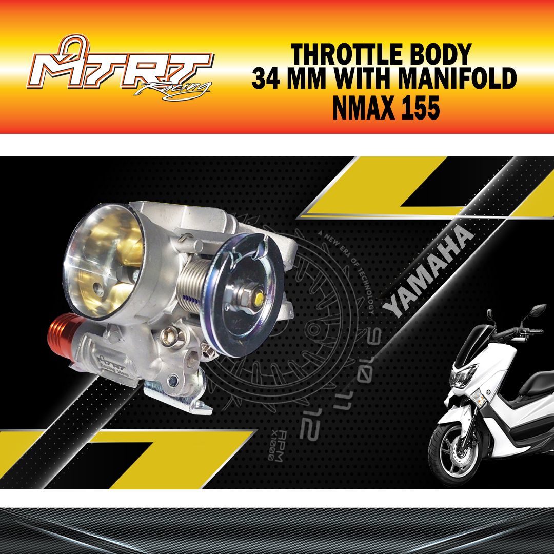 THROTTLE BODY 34MM W/MANIFOLD NMAX2020