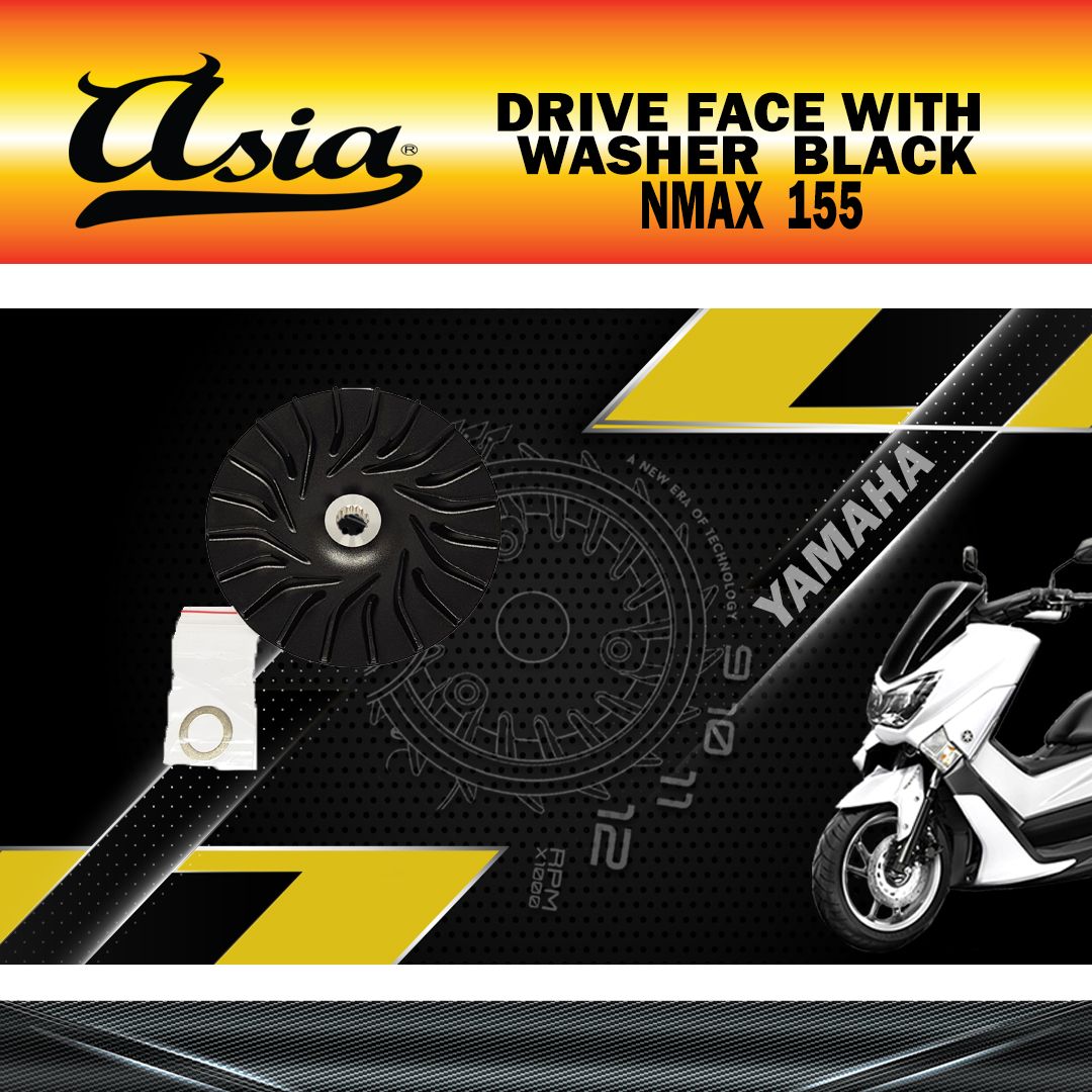 DRIVE FACE WITH WASHER NMAXX155 ASIA BLACK