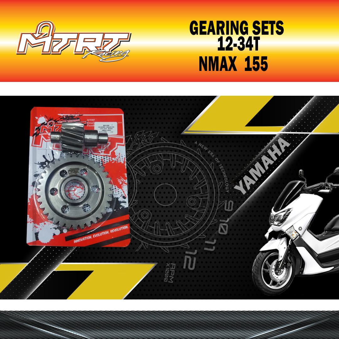 GEARING SETS 12-34T NMAX MTRT