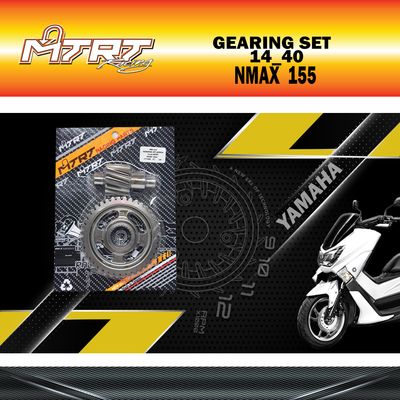 MTRT GEARING SET AEROX 14/40T SECONDARY
