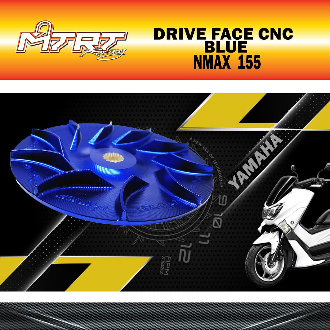 DRIVE FACE CNC NMAX155 MTRT BLUE 3
