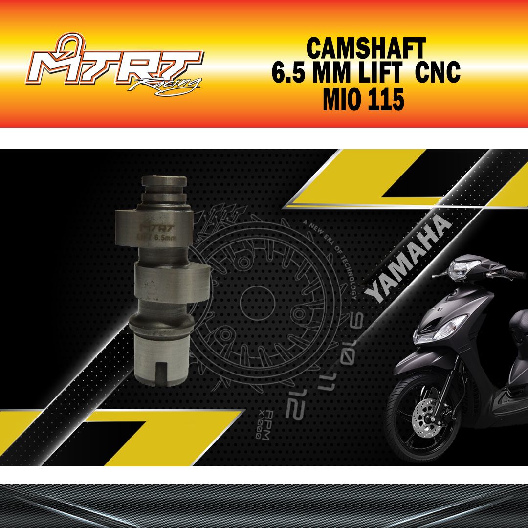 CAMSHAFT MIO 6.5 LIFT CNC MTRT