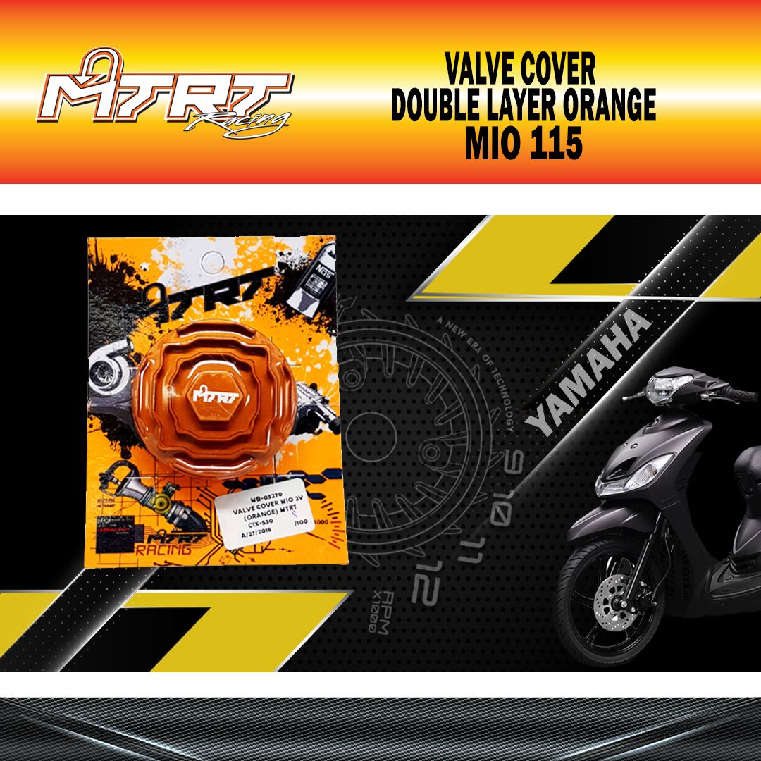 VALVE COVER 2V ORANGE DOUBLE LAYER MTRT