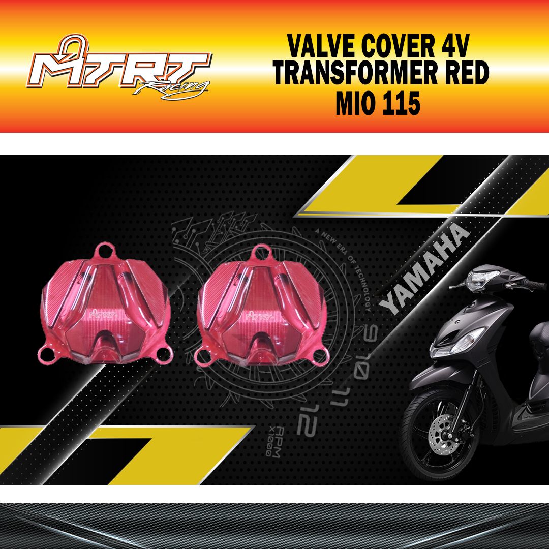 VALVE COVER 4V Transformer RED MTRT