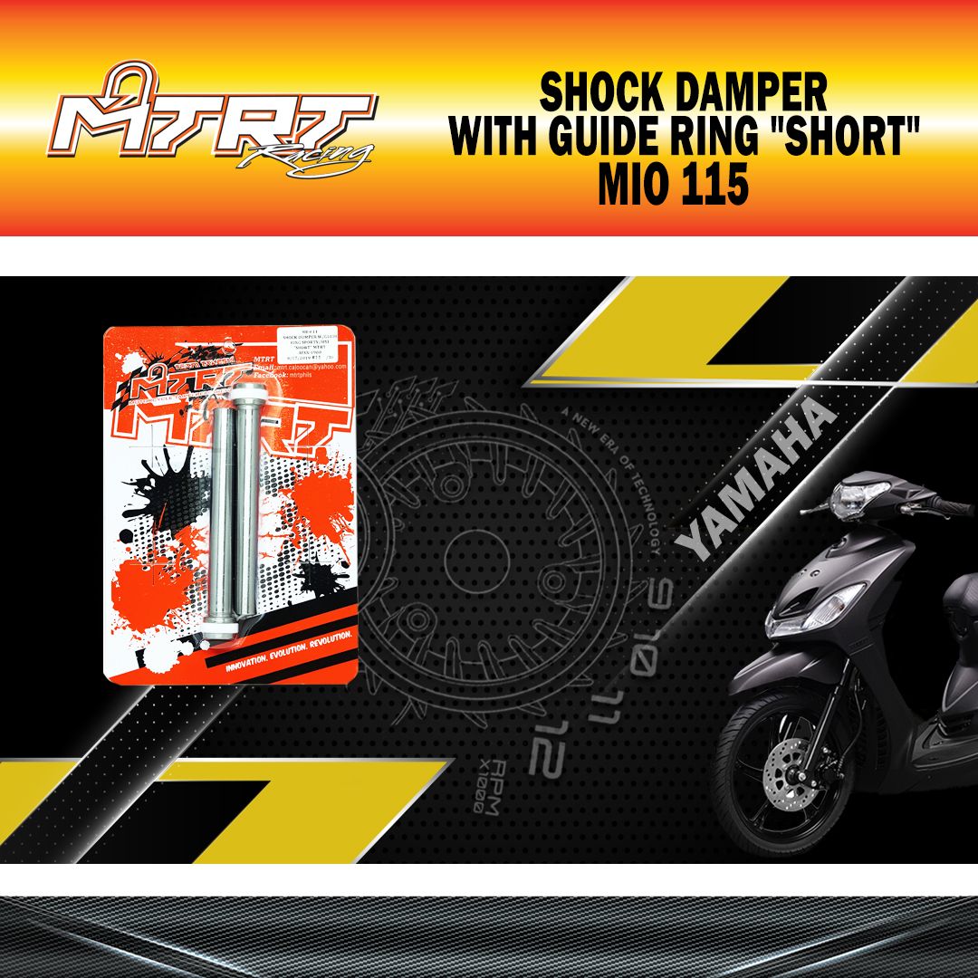 SHOCK DAMPER W/Guide Ring SPORTY/MXI &quot;SHORT&quot; MTRT