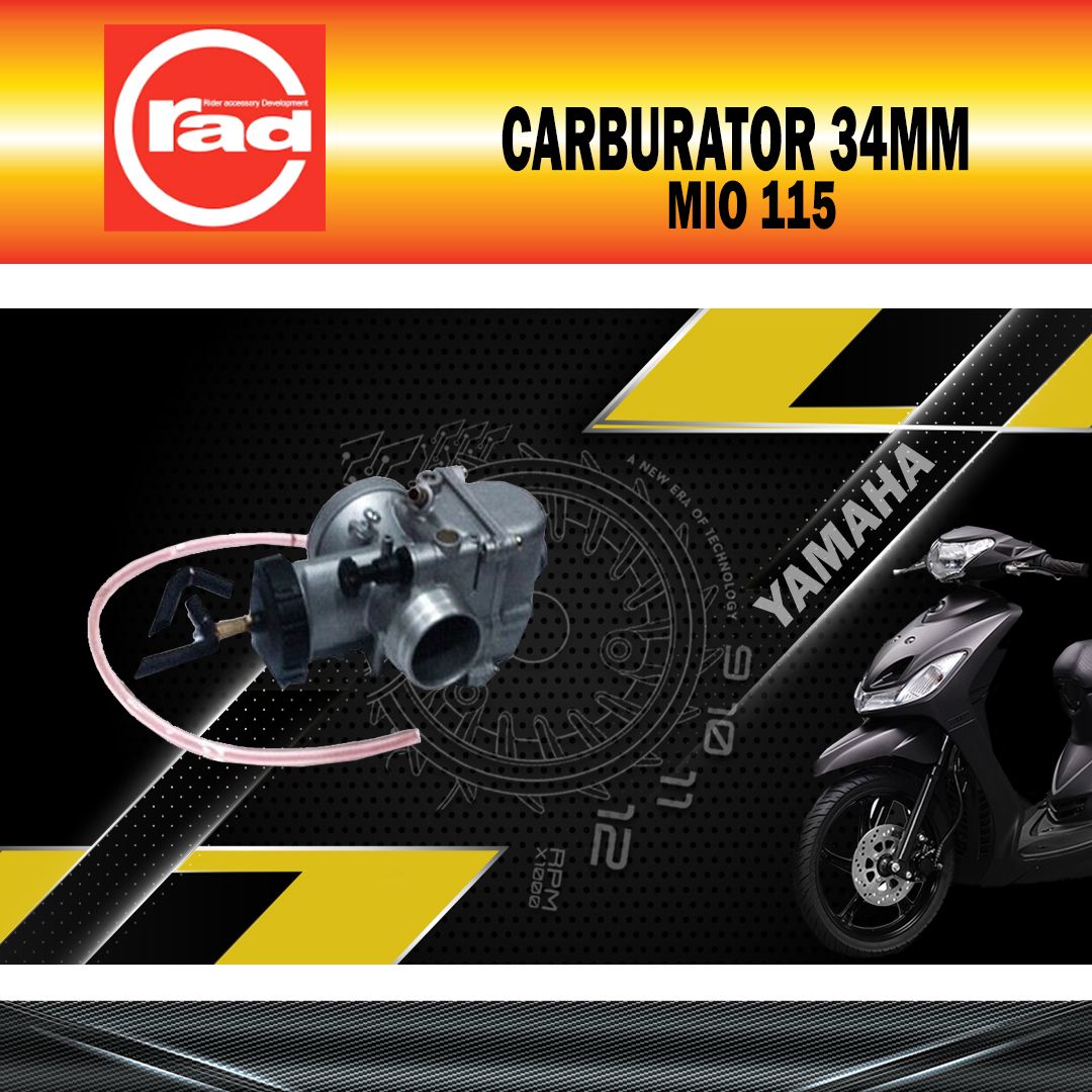 CARBURATOR 34MM PE RAD