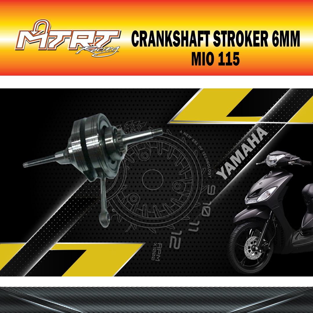 CRANKSHAFT STROKER 6MM MIO SHENG E