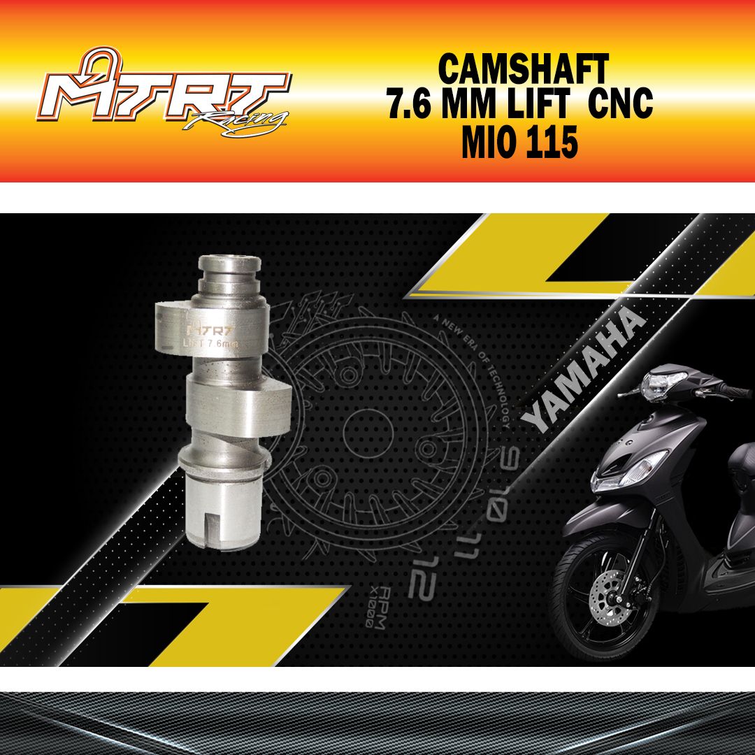 CAMSHAFT MIO 7.6 LIFT CNC MTRT