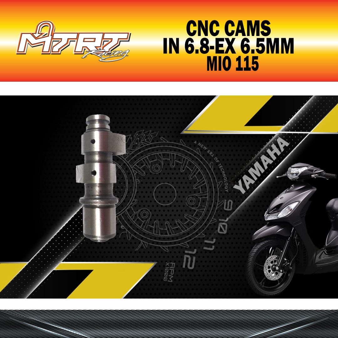 CNC CAMS IN 6.8-EX 6.5MM MIO MTRT