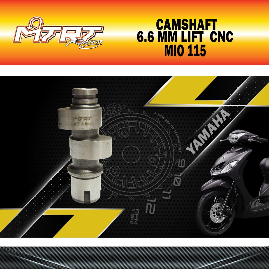 CAMSHAFT MIO 6.6 LIFT CNC MTRT