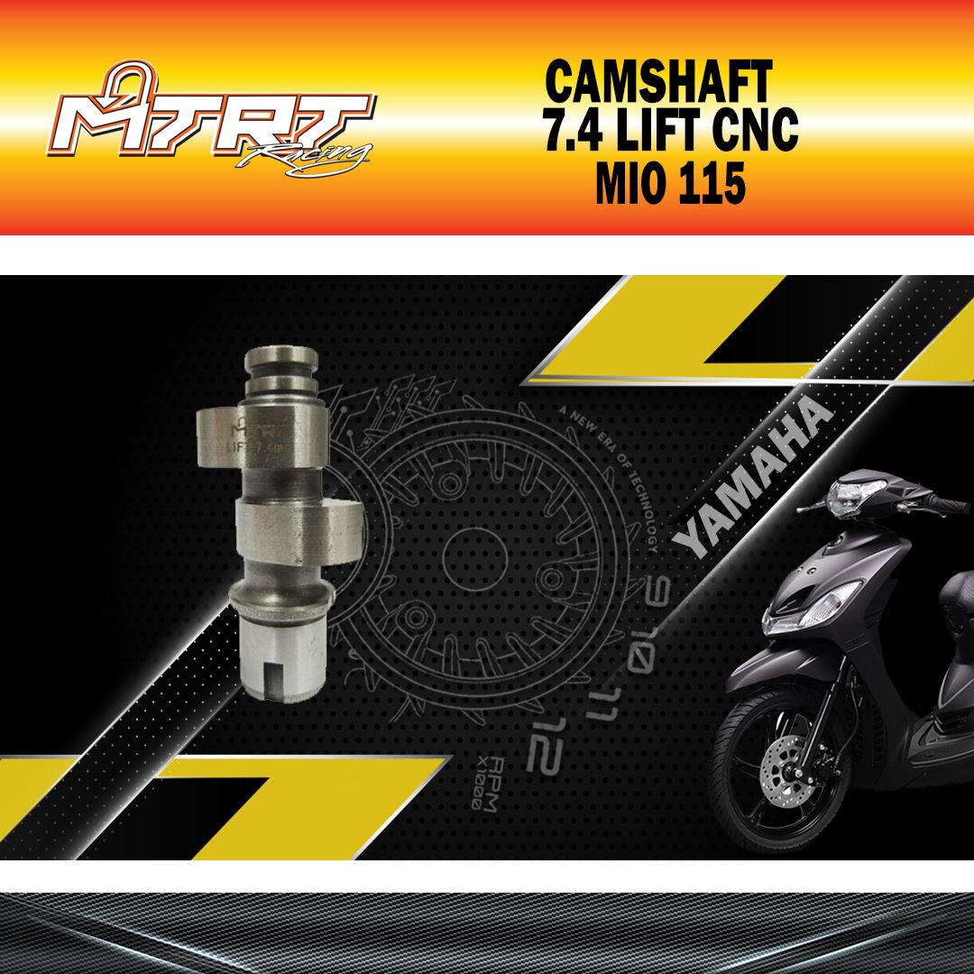 CAMSHAFT MIO 7.4 LIFT CNC MTRT