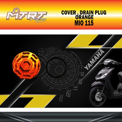 COVER , DRAIN PLUG ORANGE MIO MTRT