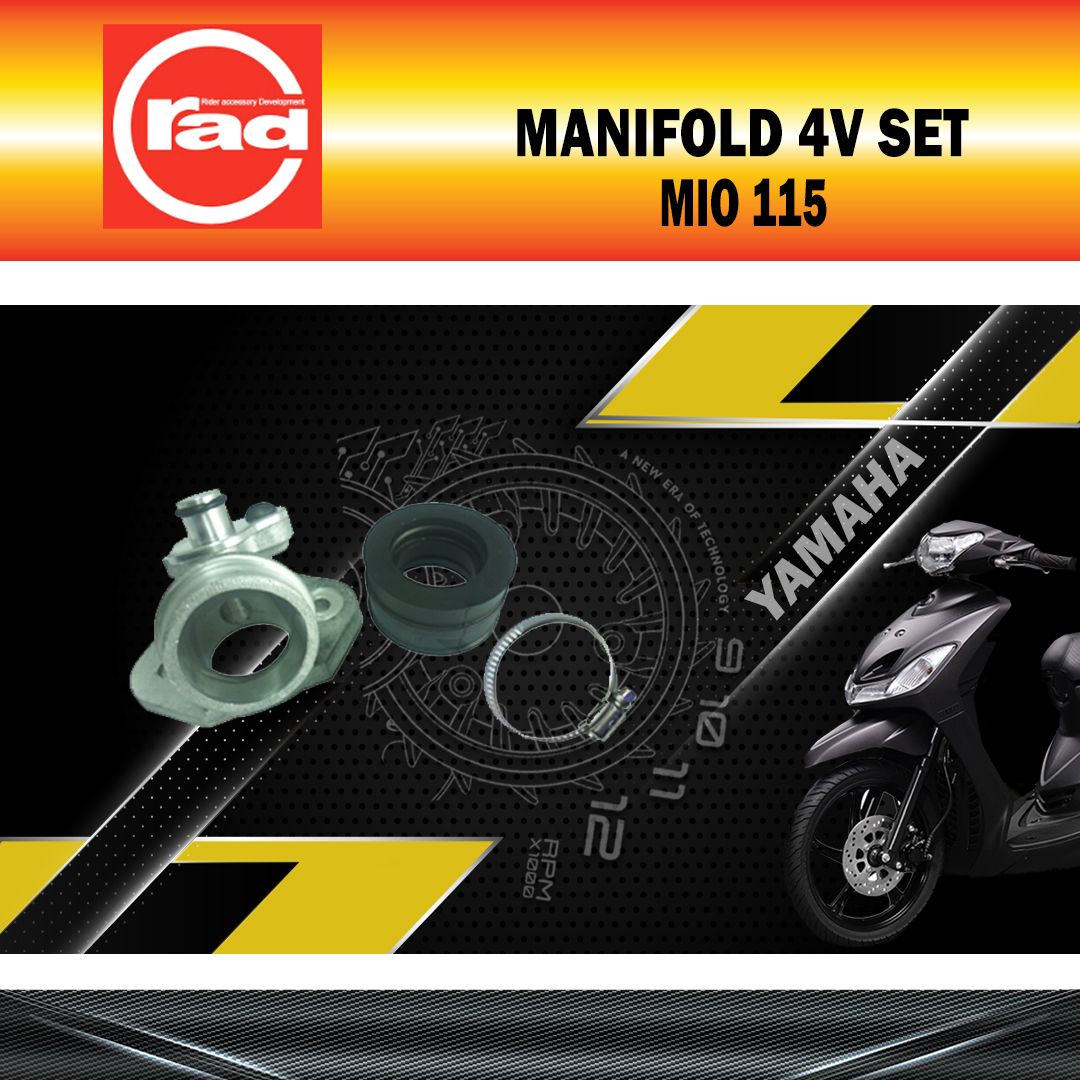 MANIFOLD MIO 4V SET MTRT(RAD)