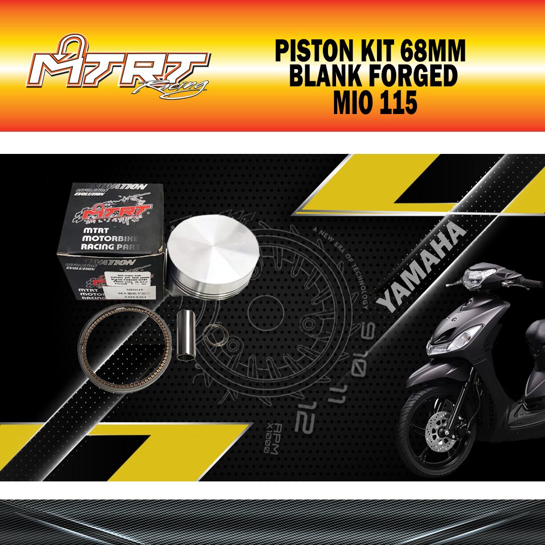 PISTON KIT 68MM BLANK FORGED
