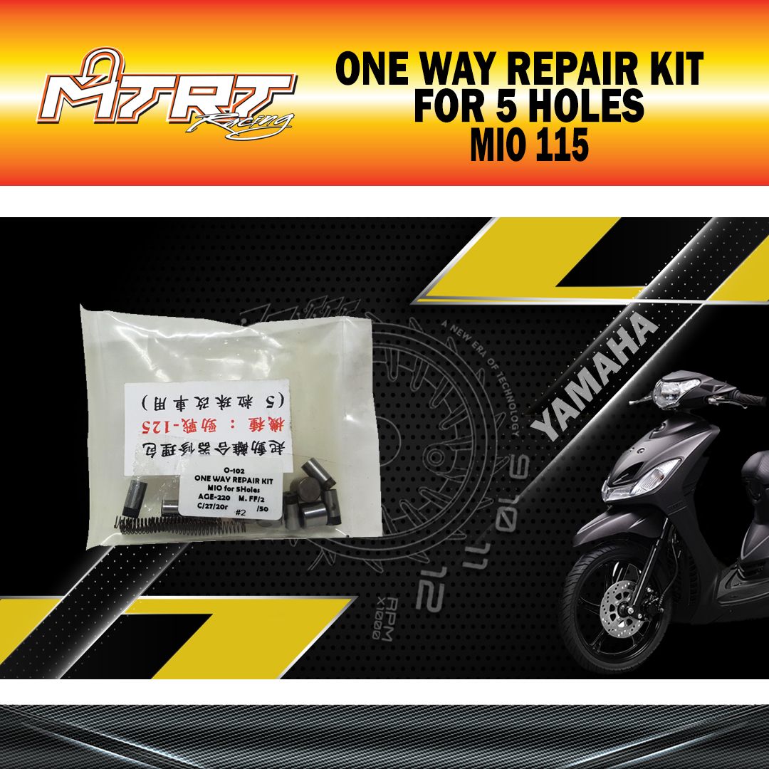 ONE WAY REPAIR KIT MIO FOR 5 HOLES