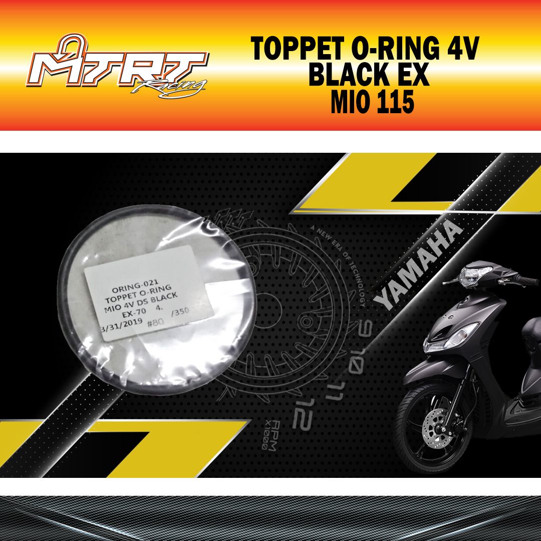 O-RING TOPPET MIO 4V DS BLACK