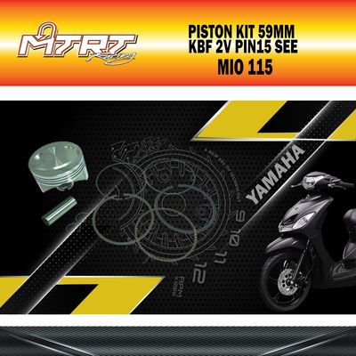 PISTON  KIT  MIO 59MM KBF 2V PIN15 SEE