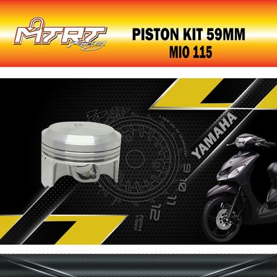 PISTON KIT 59MM DOME FORGED