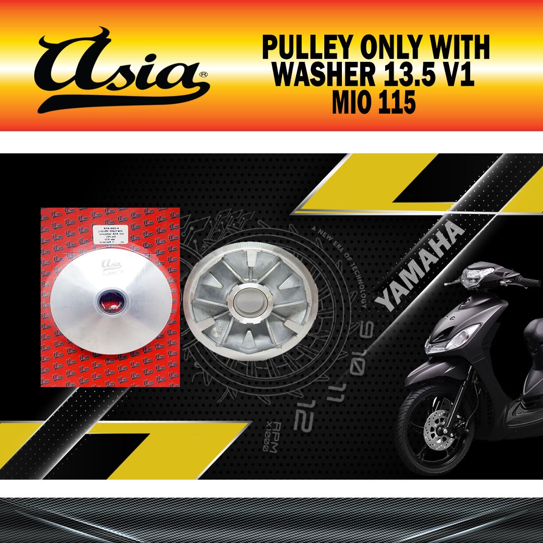 PULLEY ONLY W/WASHER 13.5 V1