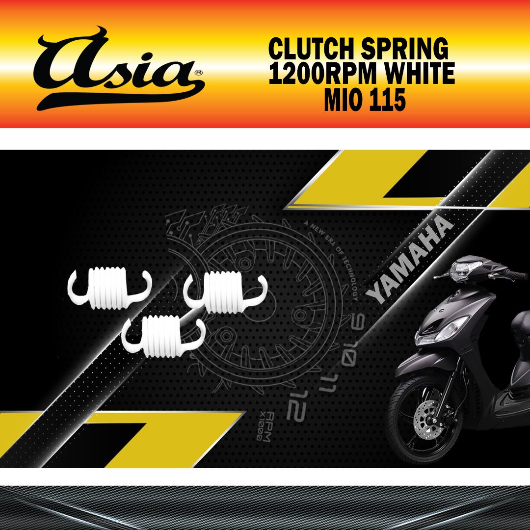 CLUTCH SPRING MIO 1200RPM (WHITE) ASIA