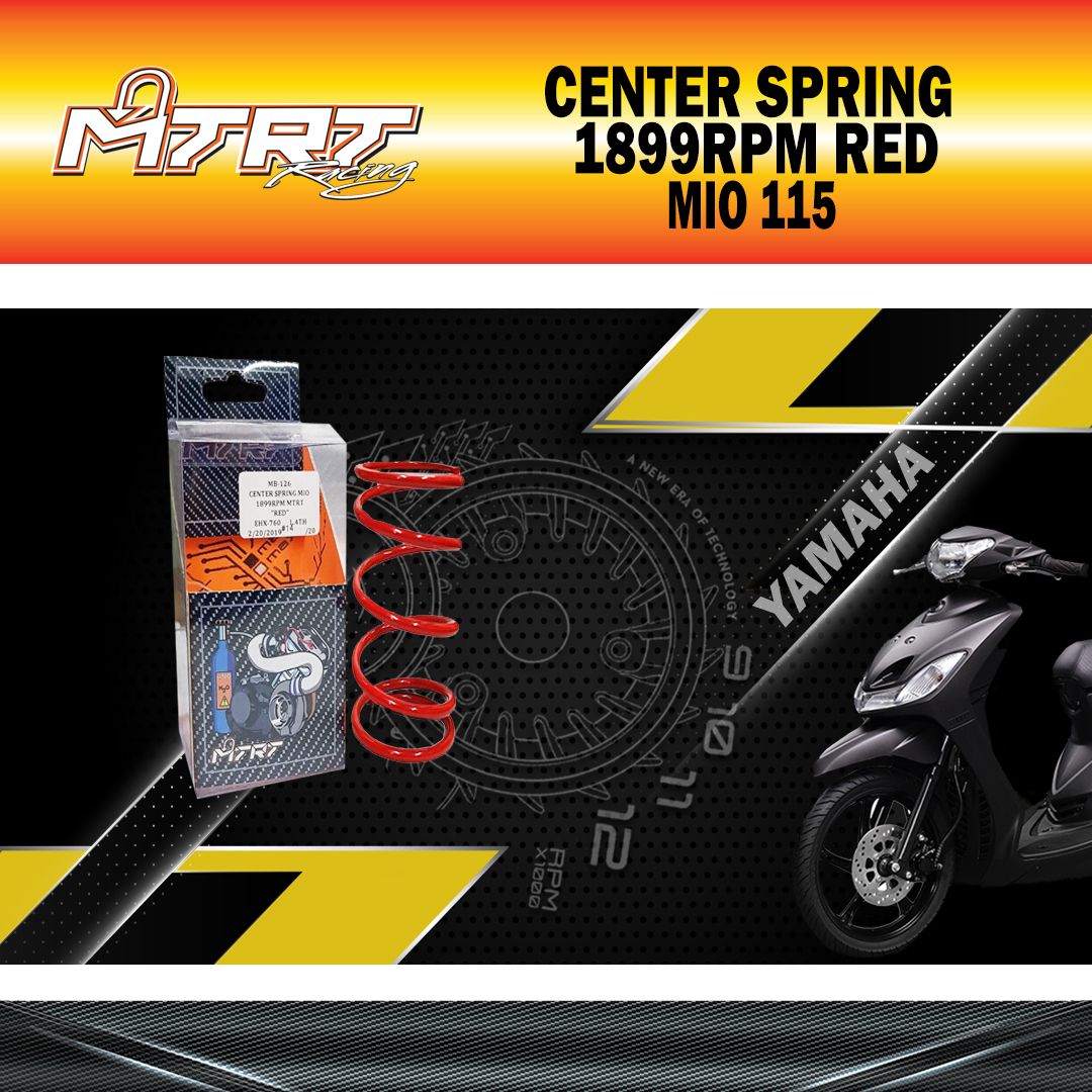 CENTER SPRING  MIO 1899RPM MTRT RED