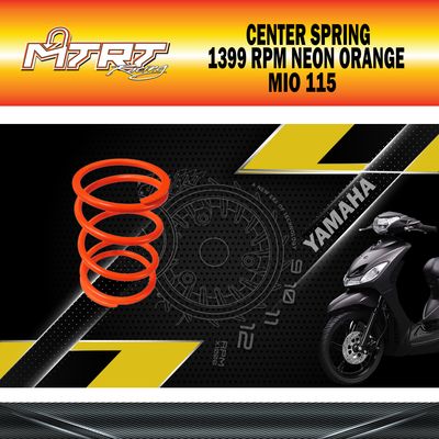 CENTER SPRING  MIO 1399RPM MTRT NEON ORANGE