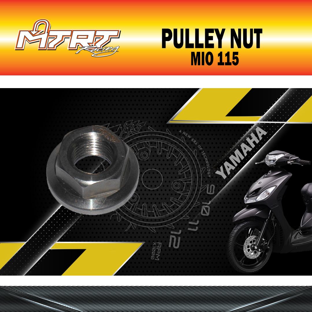 PULLEY NUT MIO/MXI/NMAX/AEROX/M3 MTRT