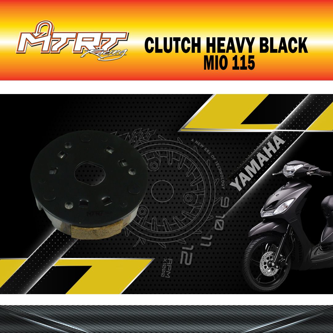 MIO CLUTCH HEAVY BLACK MTRT