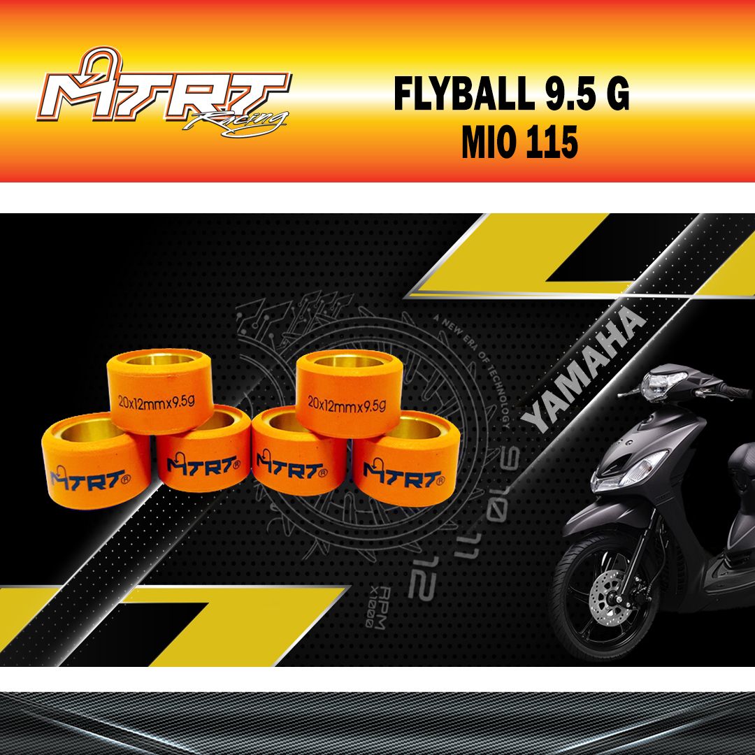 FLYBALL 9.5G MXi/AEROX/NMAX/MIOI125/SOULI125 MTRT