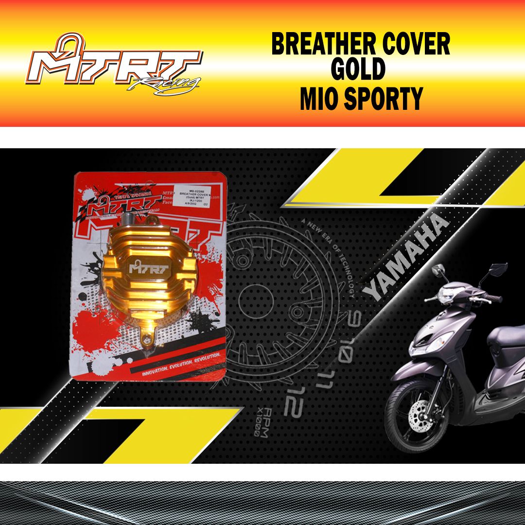 BREATHER COVER MIO (GOLD) MTRT
