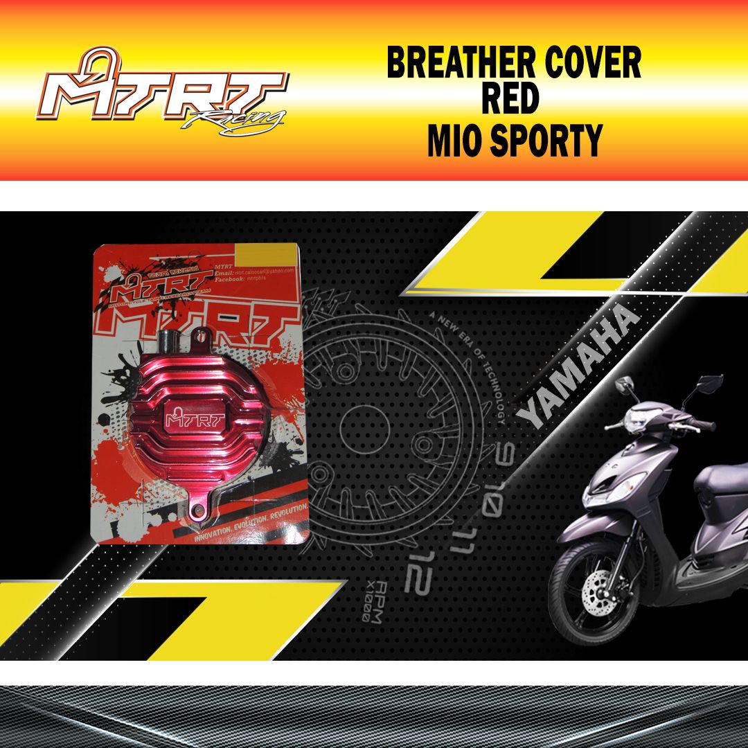 BREATHER COVER MIO (RED) MTRT